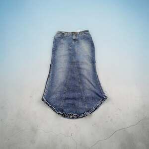 Vintage Mudd Maxi Skirt Mermaid Flare Juniors Sz 7 Y2K Boho Indie Festival